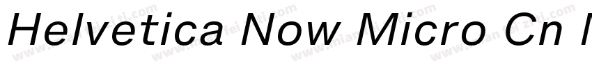 Helvetica Now Micro Cn Medium字体转换